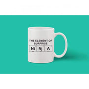Generic Printed Ceramic Coffee Mug - 1 Pieces, White, 11oz