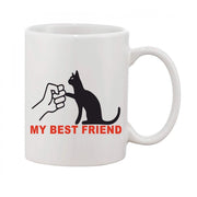 Generic Printed Ceramic Coffee Mug - 1 Pieces, White, 11oz