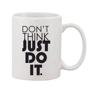 Generic Printed Ceramic Coffee Mug - 1 Pieces, White, 11oz