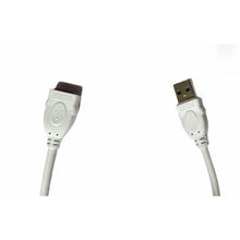 Generic USB Male to Female Extension Cable 1.5 Yards Supports LCD, LED, TV USB Ports Connects Printer, PC, External Hard Drive (White)