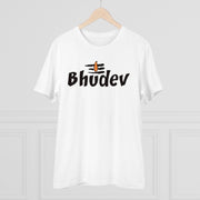 Generic Men's PC Cotton Bhudev Printed T Shirt (Color: White, Thread Count: 180GSM)