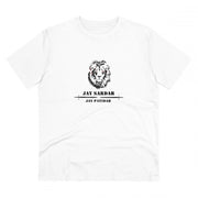 Generic Men's PC Cotton Jay Sardar Printed T Shirt (Color: White, Thread Count: 180GSM)