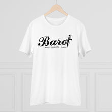 Generic Men's PC Cotton Cast Design Barot Printed T Shirt (Color: White, Thread Count: 180GSM)