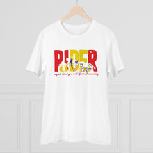 Generic Men's PC Cotton Bike Ride Design Printed T Shirt (Color: White, Thread Count: 180GSM)