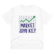Generic Men's PC Cotton Market Joyu Che Printed T Shirt (Color: White, Thread Count: 180GSM)