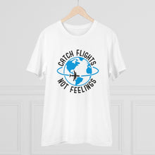 Generic Men's PC Cotton Explore The Unseen Printed T Shirt (Color: White, Thread Count: 180GSM)