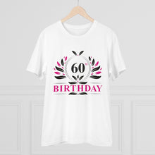 Generic Men's PC Cotton 60th Birthday Printed T Shirt (Color: White, Thread Count: 180GSM)