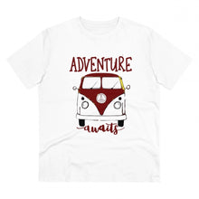 Generic Men's PC Cotton Explore The Unseen Printed T Shirt (Color: White, Thread Count: 180GSM)
