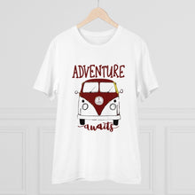 Generic Men's PC Cotton Explore The Unseen Printed T Shirt (Color: White, Thread Count: 180GSM)