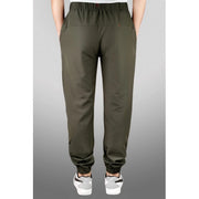 Generic Men's Polyster Solid Track Pant-Lower (Dark Green)
