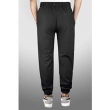 Generic Men's Polyster Solid Track Pant-Lower (Black)