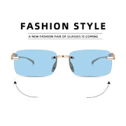 Generic Classic Unisex UV400 Protection Sunglasses (Gold)
