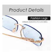 Generic Classic Unisex UV400 Protection Sunglasses (Gold)