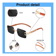Generic Classic Unisex UV400 Protection Sunglasses (Black)