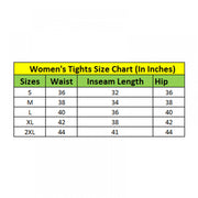 Generic Women's Polyester Solid Ankle length High Waisted Tights (Navy Blue)