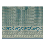Generic Women's Jacquard Woven Saree With Unstitched Blouse 5.5Mtr (Multicolor)