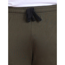 Generic Men's Casual Cotton Striped Full Length Track Pant (olive)