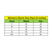Generic Women's Denim Solid Buttoned Shorts (Blue)