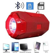 Generic Plastic Rubber Wireless AO105 Bluetooth Speaker (Red)