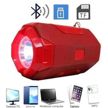 Generic Plastic Rubber Wireless AO105 Bluetooth Speaker (Red)