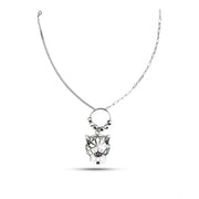 Generic Women's Stainless Steel Imported Gen-z Pendent Chain (Silver Plated)