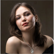 Generic Women's Stainless Steel Imported Gen-z Pendent Chain (Silver Plated)