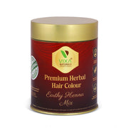 Generic Women's Vixa Naturals Dark Brown Mix Hair Color | Henna Powder for Hair | Natural Black Herbal Hair Dye | Organic Mehndi with Indigo, Tulsi, Baheda &amp; Thankuni | 25g x 8