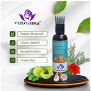 Generic Devi Herbels Rosemary Herbal 100 ML Hair Oil - Men's And Women's Hair Growth Oil