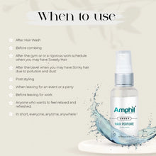 Generic Amphil beauty Ember Unisex Hair perfume 60 ml | Alcohol free | Water based | Paraben Free