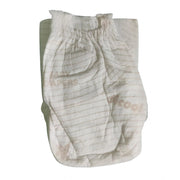 Generic Pack of_10 Pcs Cotton Baby Diapers (White)