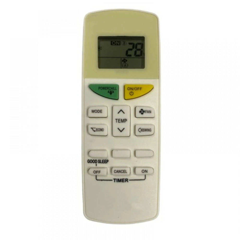 Generic Remote No. 132I (No Backlight), Compatible for Daikin &amp; Daikin Inverter AC Remote Control (Exactly Same Remote will Only Work)