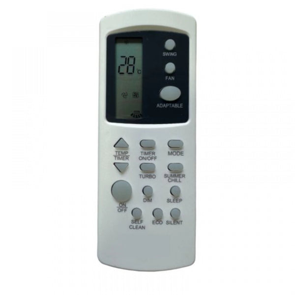 Generic Remote No. 31E (No Backlight), Compatible for Godrej AC Remote Control (Exactly Same Remote will Only Work)