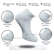 Generic 3_Pair Set Unisex Casual Cotton Printed Low Cut Socks (Multicolor)