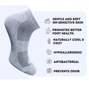 Generic 3_Pair Set Unisex Casual Cotton Printed Low Cut Socks (Multicolor)