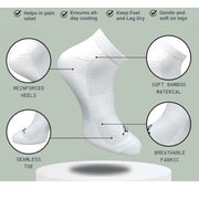 Generic 3_Pair Set Unisex Casual Cotton Printed Low Cut Socks (Multicolor)