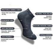 Generic 3_Pair Set Unisex Casual Cotton Printed Low Cut Socks (Multicolor)
