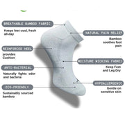 Generic 3_Pair Set Unisex Casual Cotton Printed Low Cut Socks (Multicolor)