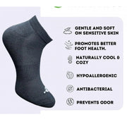 Generic 3_Pair Set Unisex Casual Cotton Printed Low Cut Socks (Multicolor)