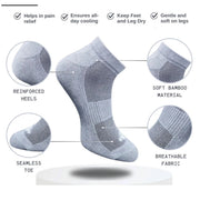 Generic 3_Pair Set Unisex Casual Cotton Printed Low Cut Socks (Multicolor)