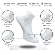 Generic 3_Pair Set Unisex Casual Cotton Printed Low Cut Socks (Multicolor)