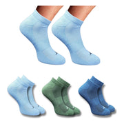 Generic 3_Pair Set Unisex Casual Cotton Printed Low Cut Socks (Multicolor)