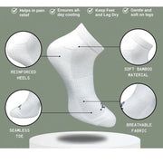 Generic 3_Pair Set Unisex Casual Cotton Printed Low Cut Socks (Multicolor)