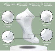 Generic 3_Pair Set Unisex Casual Cotton Printed Low Cut Socks (Multicolor)