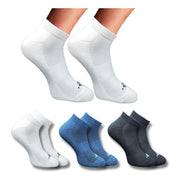 Generic 3_Pair Set Unisex Casual Cotton Printed Low Cut Socks (Multicolor)