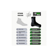 Generic 3_Pair Set Unisex Casual Cotton Printed Ankle Length Support Socks (Multicolor)