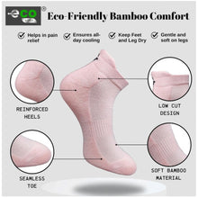 Generic 4_Pair Set Unisex Casual Bamboo Cotton Printed Ankle Length Socks (Multicolor)
