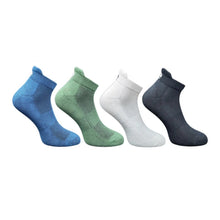 Generic 4_Pair Set Unisex Casual Bamboo Cotton Printed Ankle Length Socks (Multicolor)