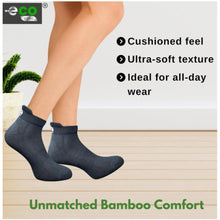 Generic 4_Pair Set Unisex Casual Bamboo Cotton Printed Ankle Length Socks (Multicolor)