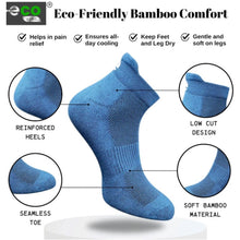 Generic 4_Pair Set Unisex Casual Bamboo Cotton Printed Ankle Length Socks (Multicolor)