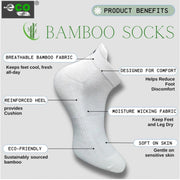 Generic 4_Pair Set Unisex Casual Bamboo Cotton Printed Ankle Length Socks (Multicolor)